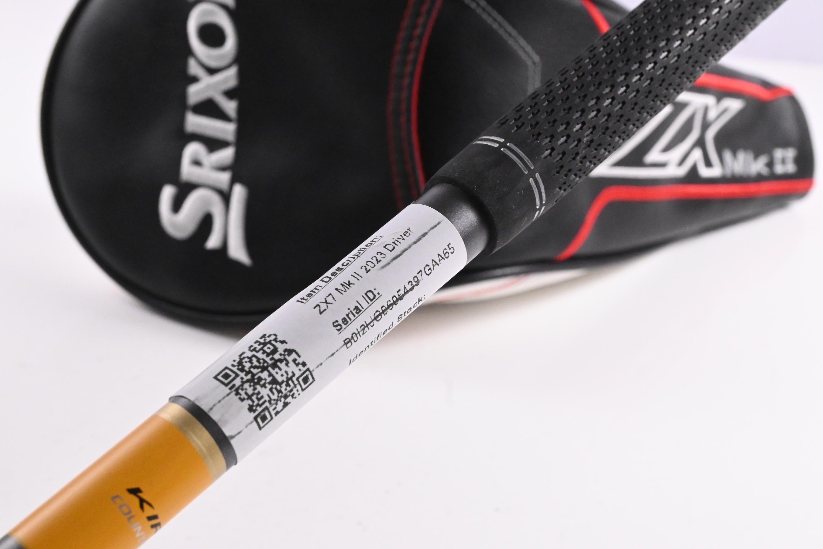 Srixon ZX7 Mk II Driver / 9.5 Degree / Stiff Flex Miyazaki Codex 6