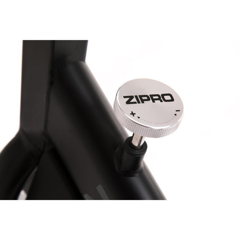Spinningfiets Zipro Holo 2 mechanisch 18 kg vliegwiel indoor cycle cardio