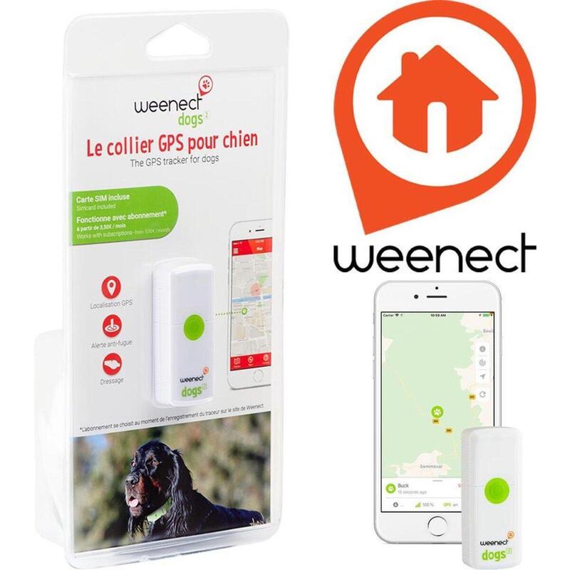 Weenect DOGS² - GPS tracker voor honden