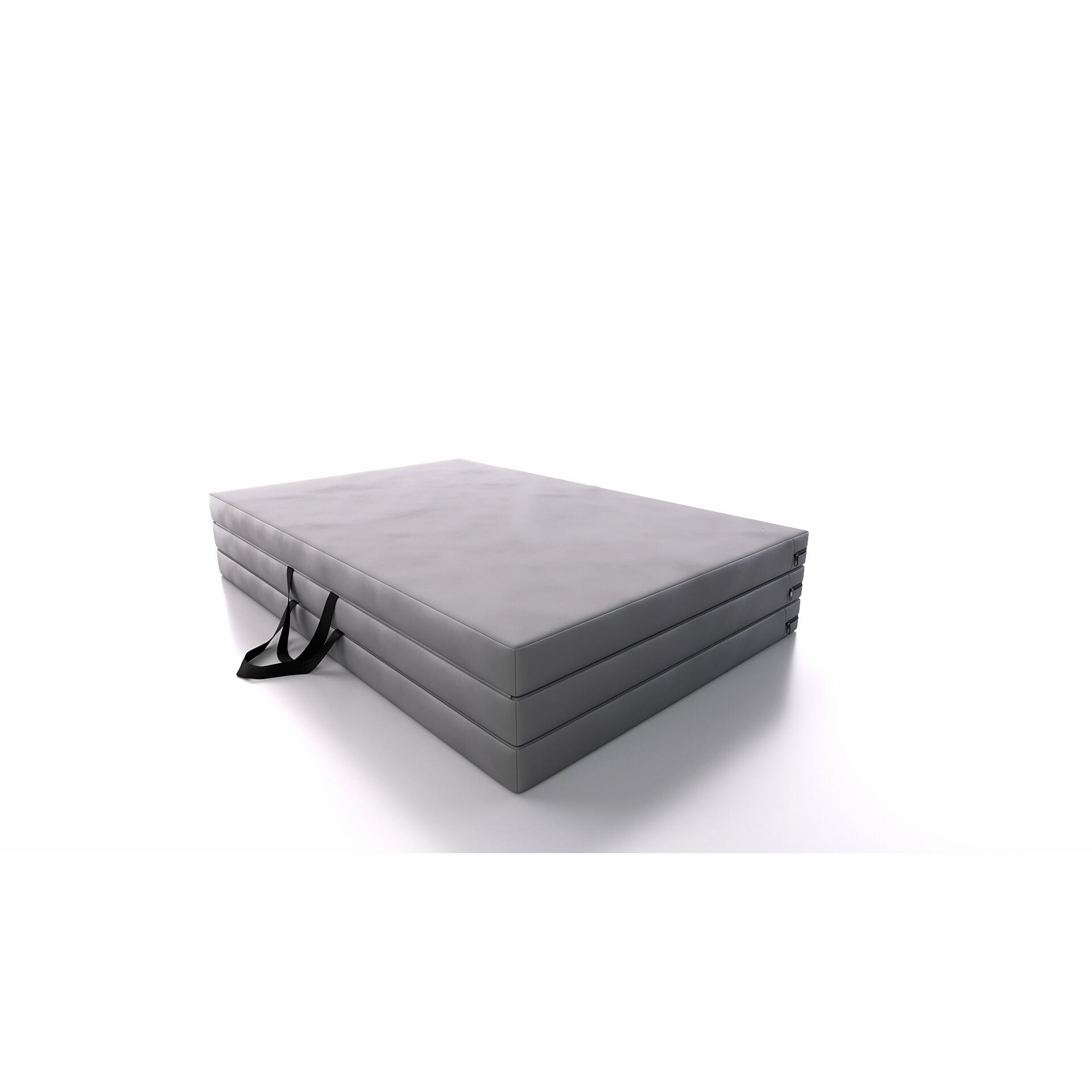 DRUNA Opvouwbare Gymmat 195x100x5 cm met Handgrepen 3/6