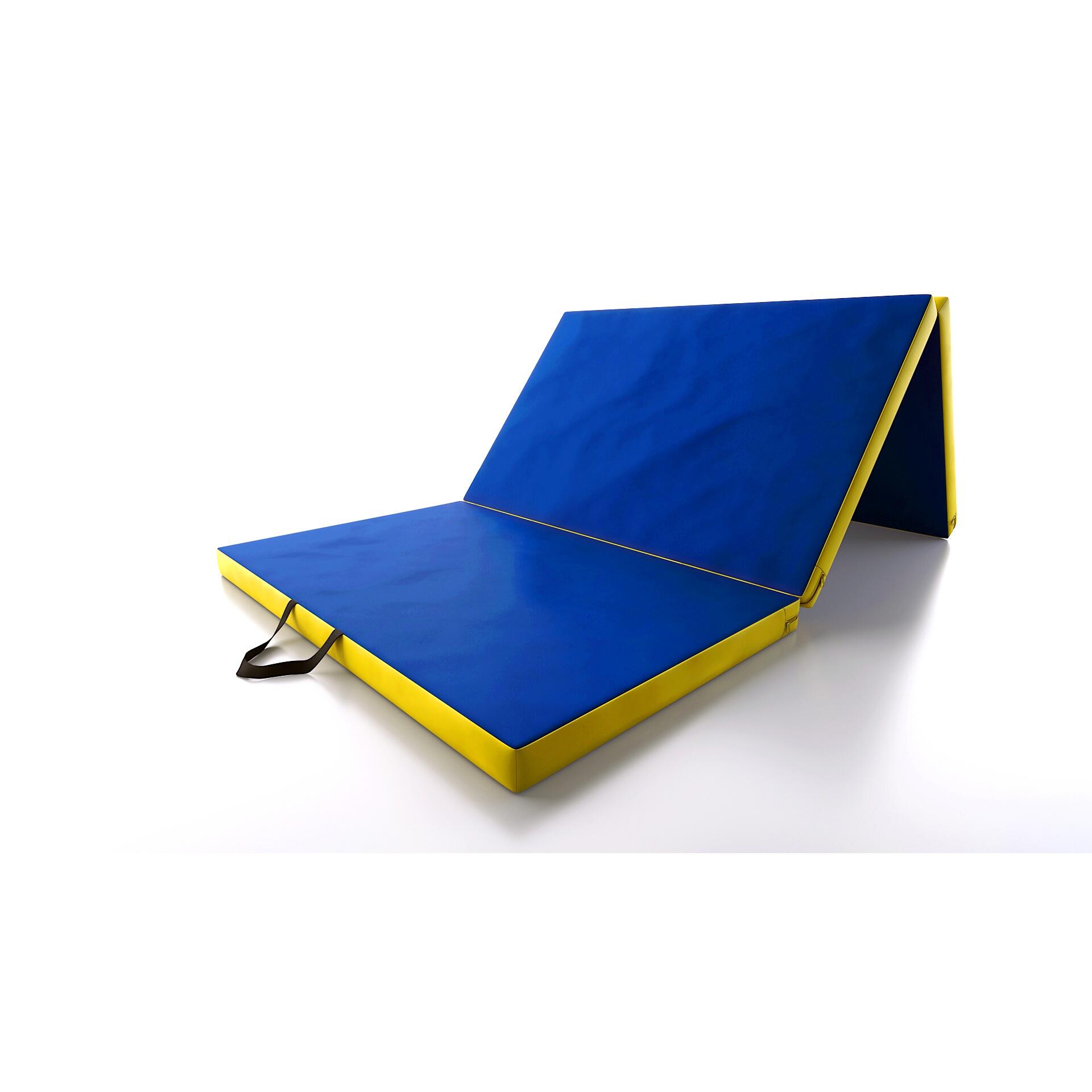 DRUNA Tapis de Gym Pliable 195x100x5 cm avec Poignées 2/6