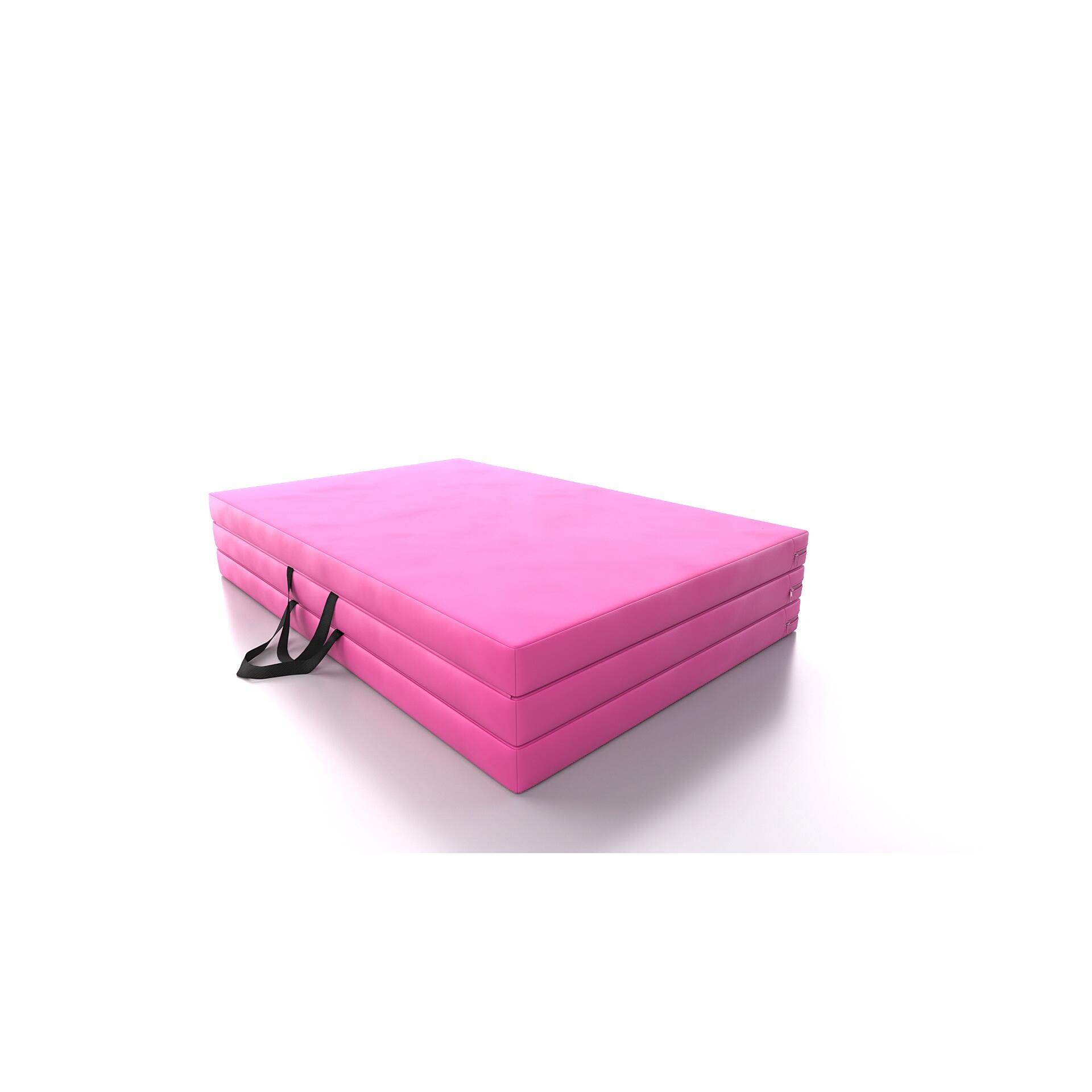 DRUNA Tapis de Gym Pliable 195x100x5 cm avec Poignées 3/6
