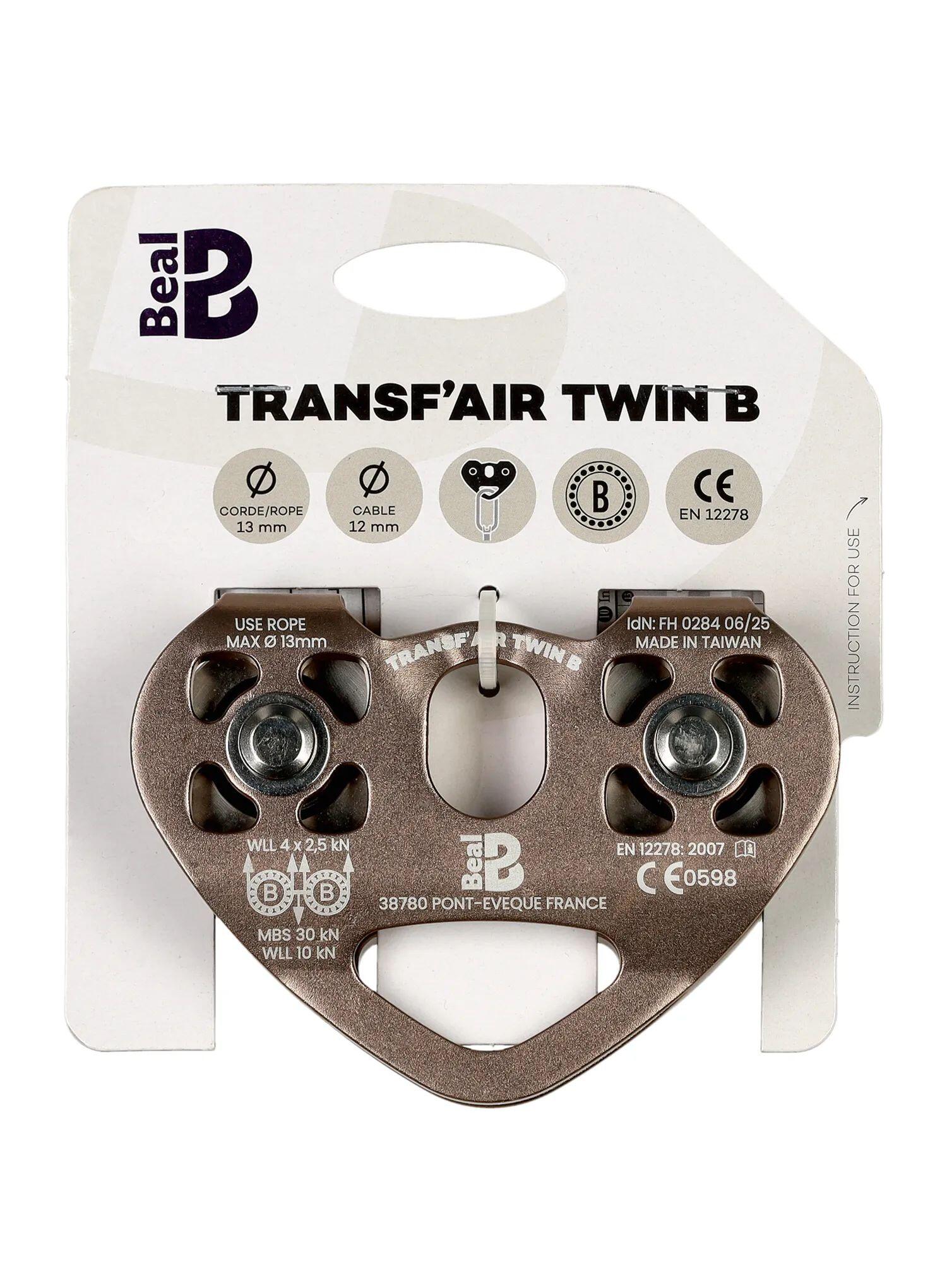 Bloczek podwójny Beal Transf'Air Twin B - stone 2/4