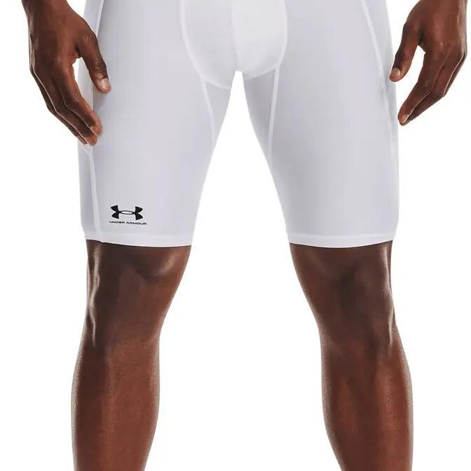 Under Armour HeatGear Compression Shorts White Men