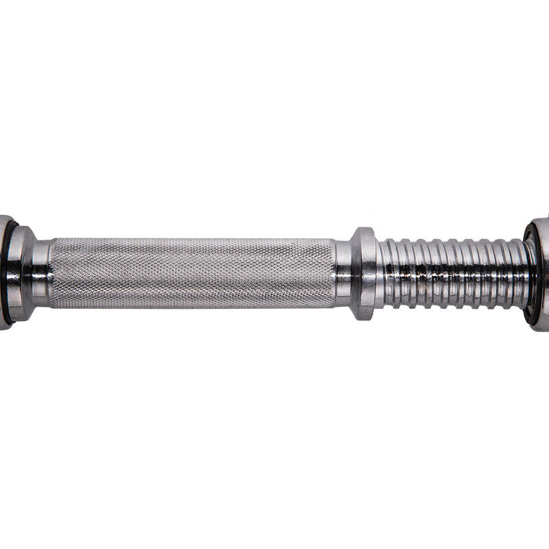Barbell drept de 2,5 kg cu filet și clemă de 350 mm HMS GPR35