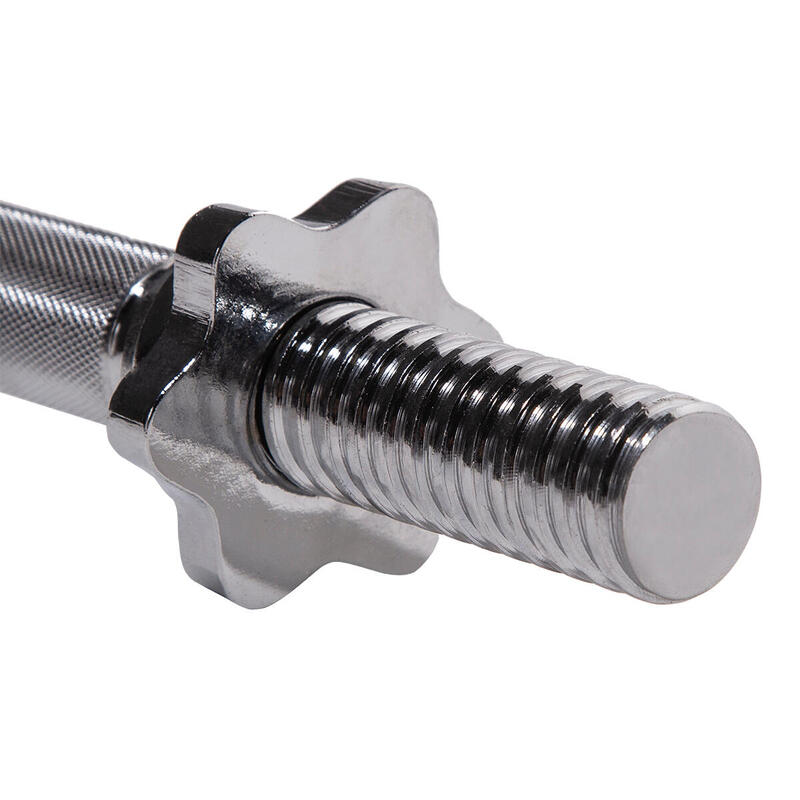 Barbell drept de 2,5 kg cu filet și clemă de 350 mm HMS GPR35