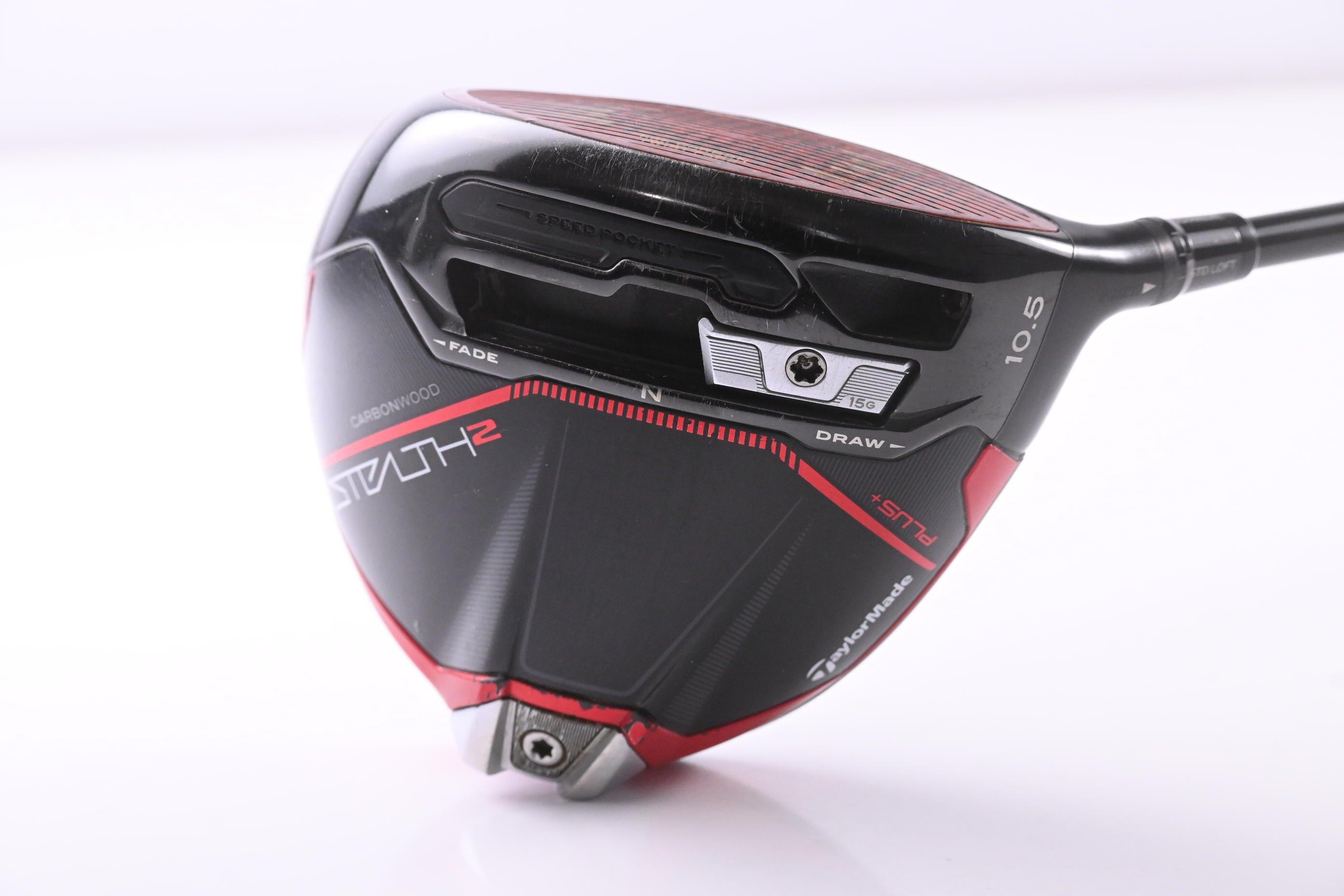 Taylormade Stealth 2 Plus Driver / 10.5 Degree / Stiff Flex HZRDUS