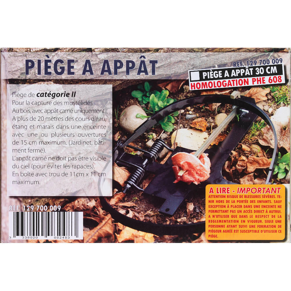 Piège à appât diamètre 30 cm 5/5