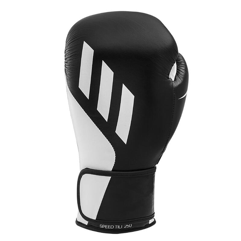 Adidas Gant de boxe « Speed Tilt 250 », 10 oz., Noir-blanc