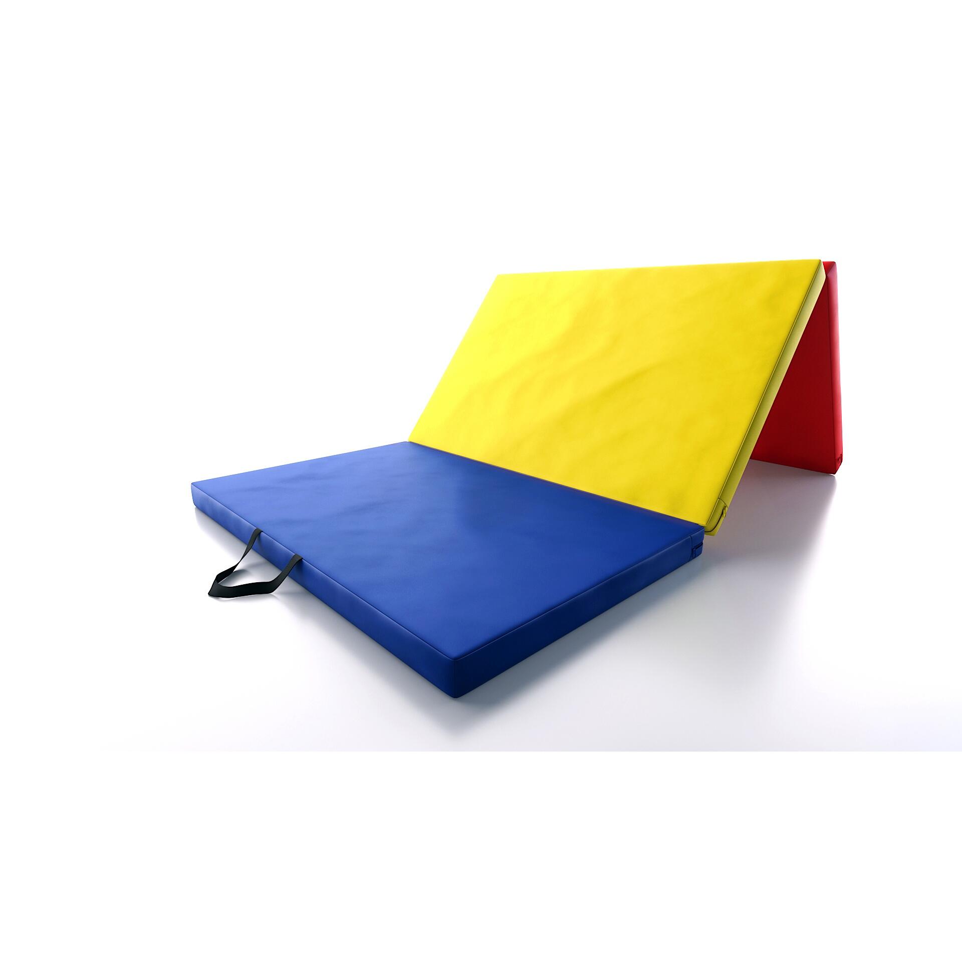 DRUNA Opvouwbare Gymmat 195x100x5 cm met Handgrepen 2/6