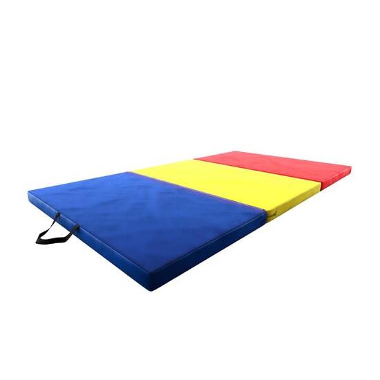 DRUNA Faltbare Gymnastikmatte 195x100x5 cm mit Griffen