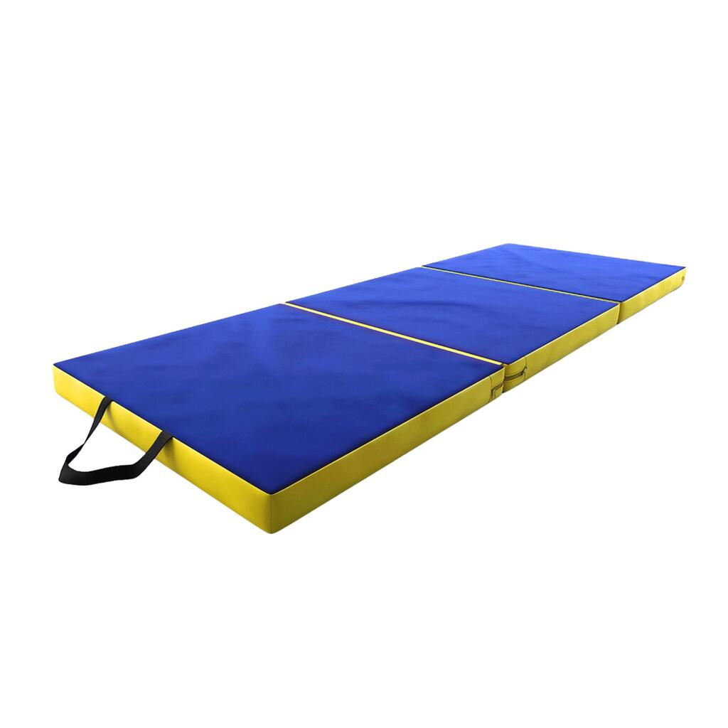 DRUNA Foldable Gymnastics Mat 180x60x6 cm with Handles