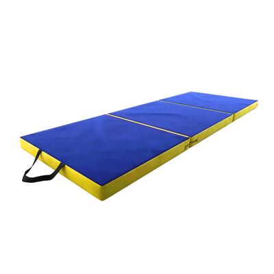 DRUNA Materassino Ginnastica Pieghevole 195x80x6 cm con Maniglie