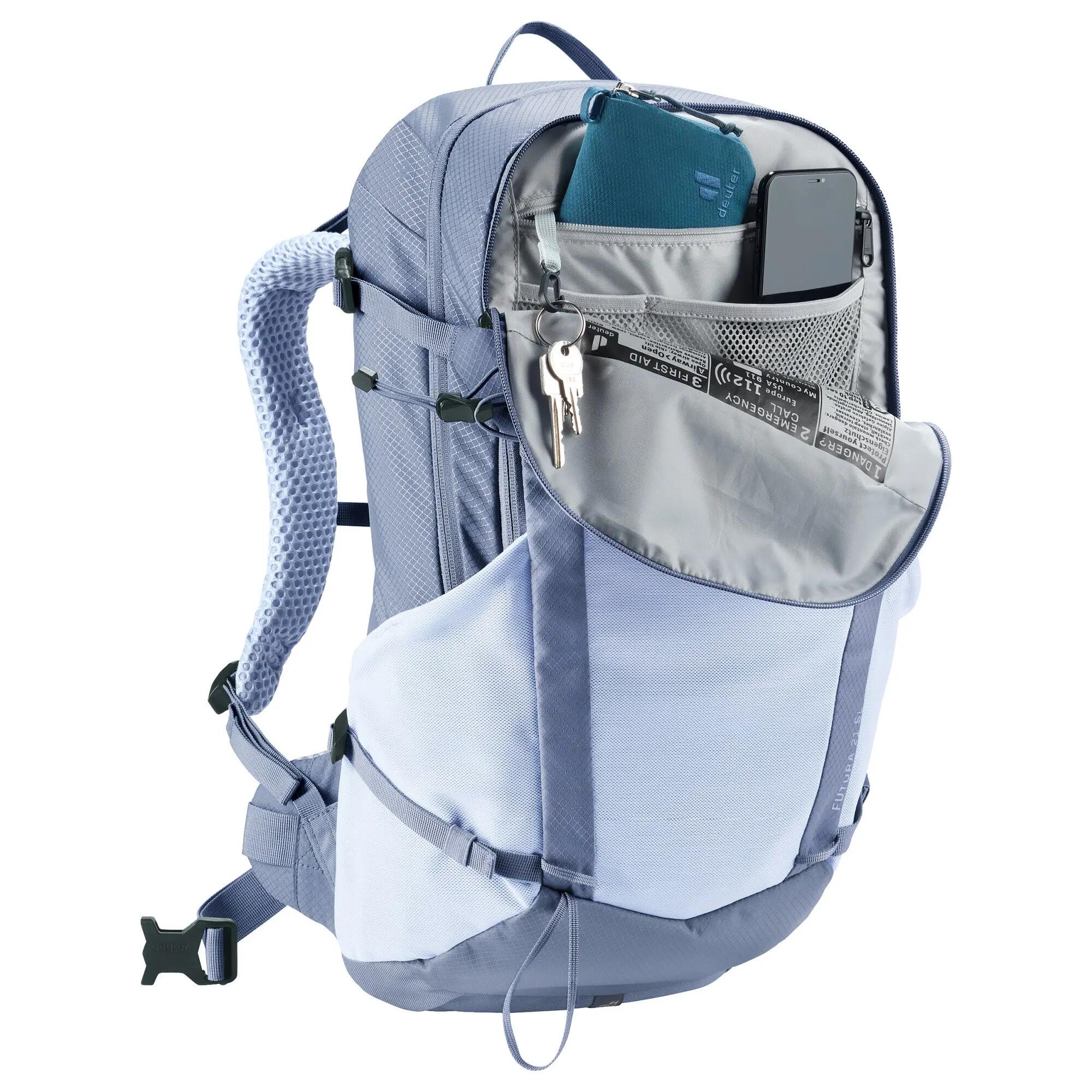 zaino - trekking - donna - leggero, ventilato - Futura 21 SL - polar-bluejay 7/13