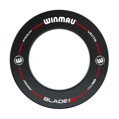 Winmau dartbord catchring pro-line zwart