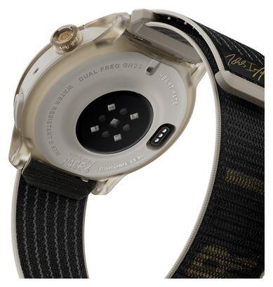 Orologio GPS Coros Pace 4 in alluminio e nylon, nero e oro, edizione Jakob Ingeb 7/7