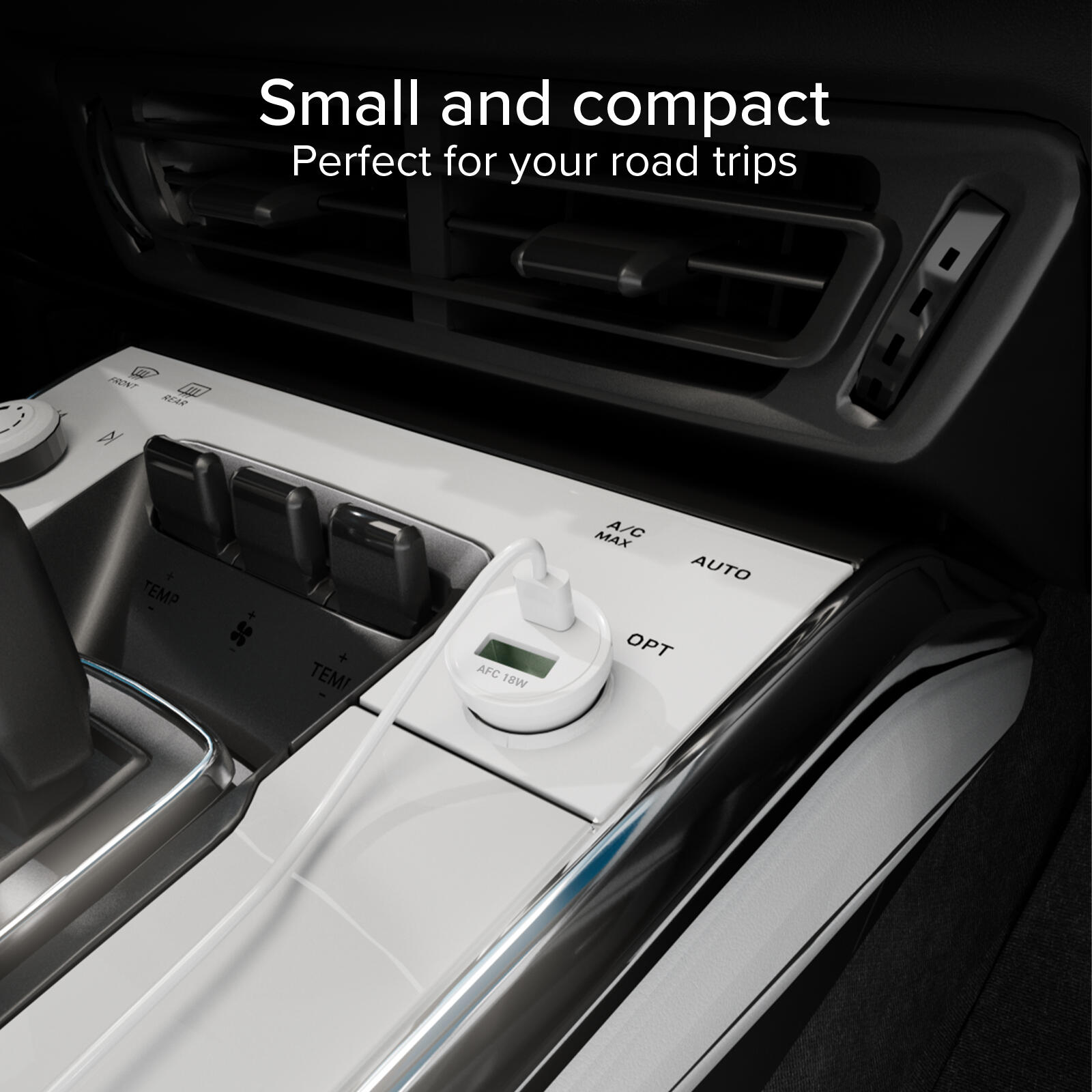 Caricatore auto 20W con doppia USB 5/6