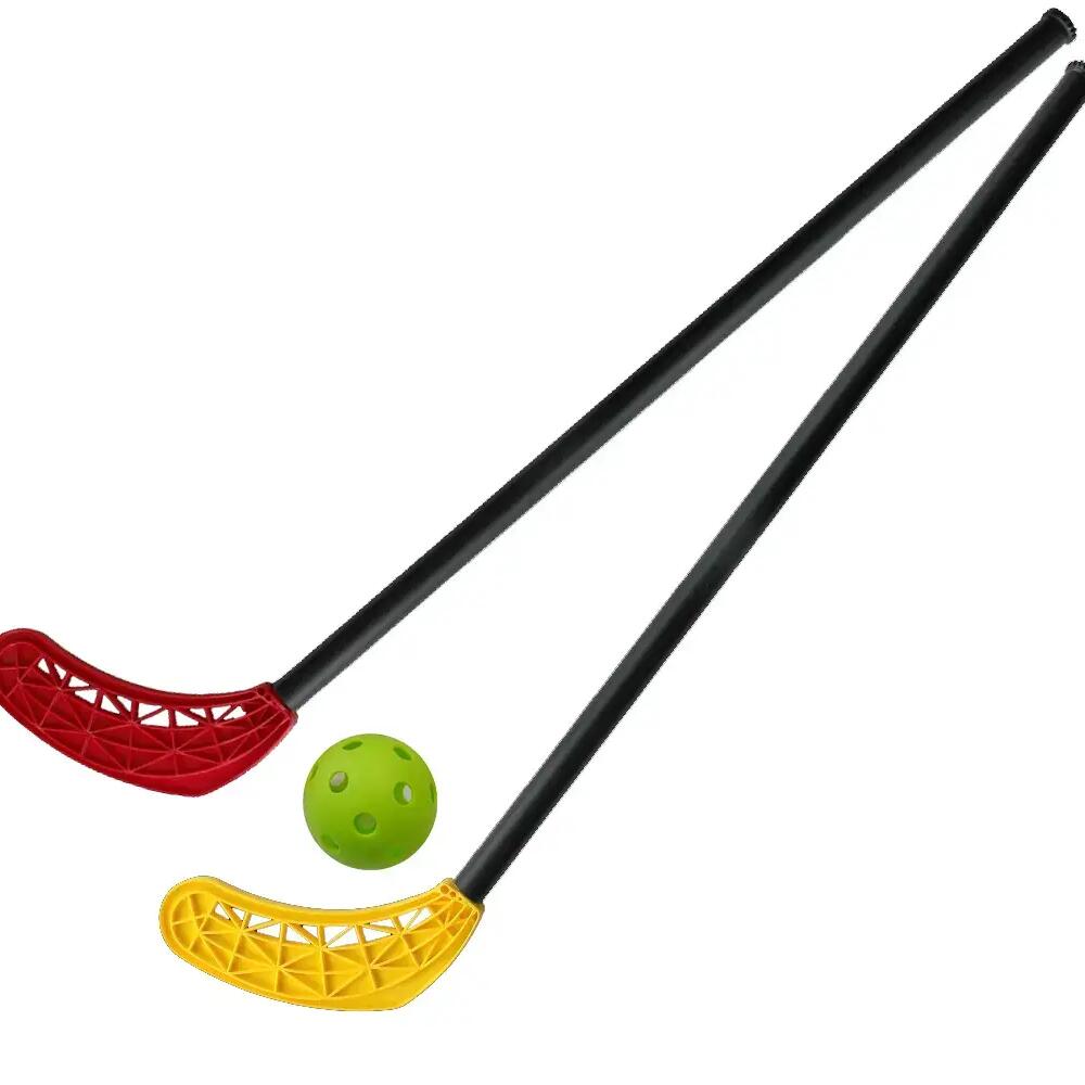 Florbalový set 2x plastová hokejka 95cm + loptička