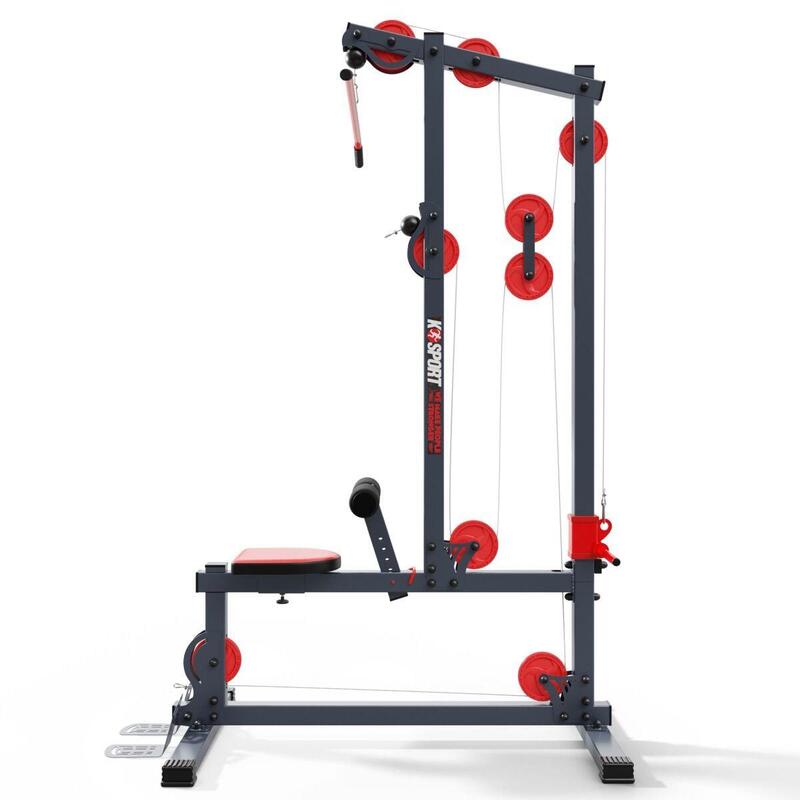 Lat machine hasta 150 Kg de carga