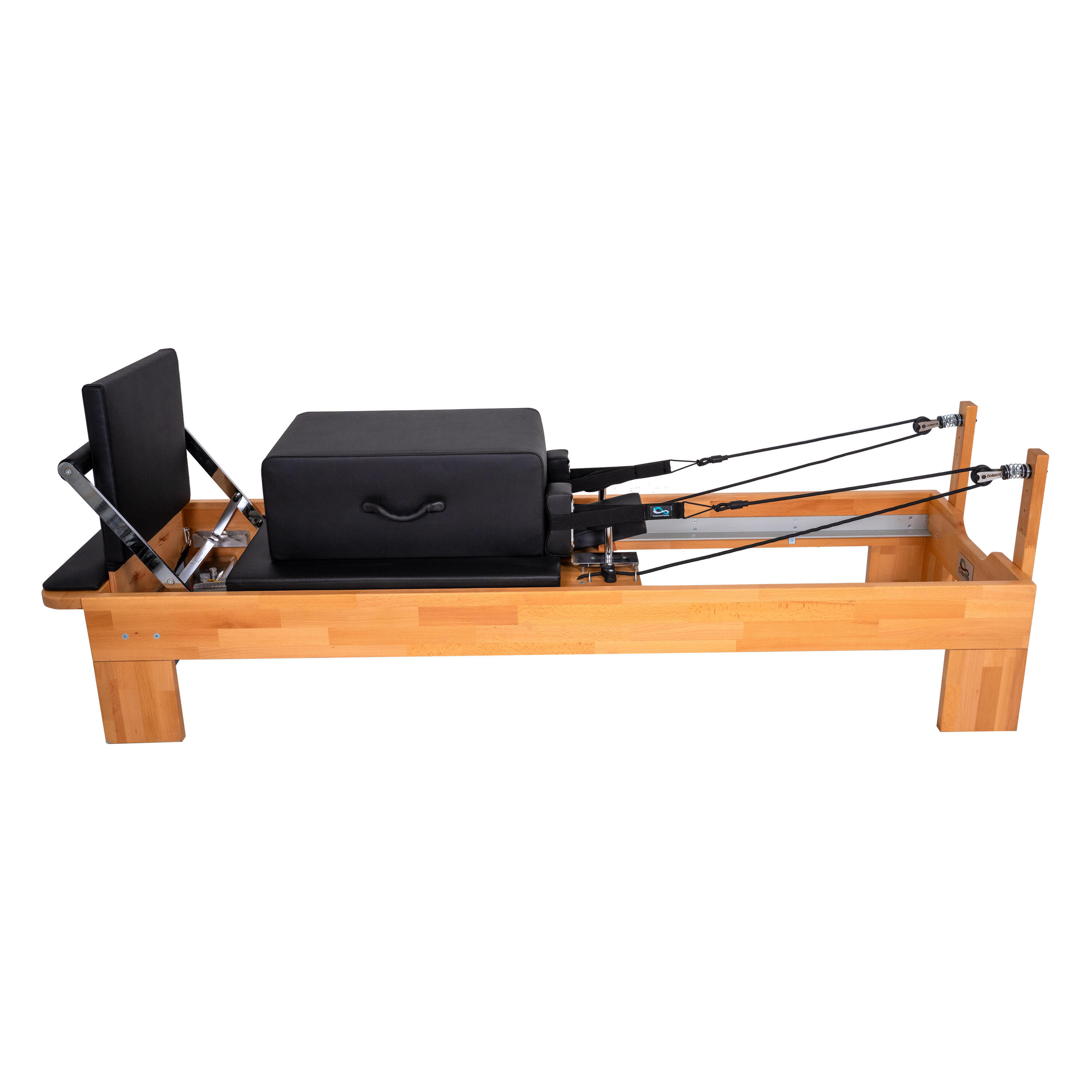 COSMOS Pilates Reformer Basic Naturel 239x70x38 cm 3/3