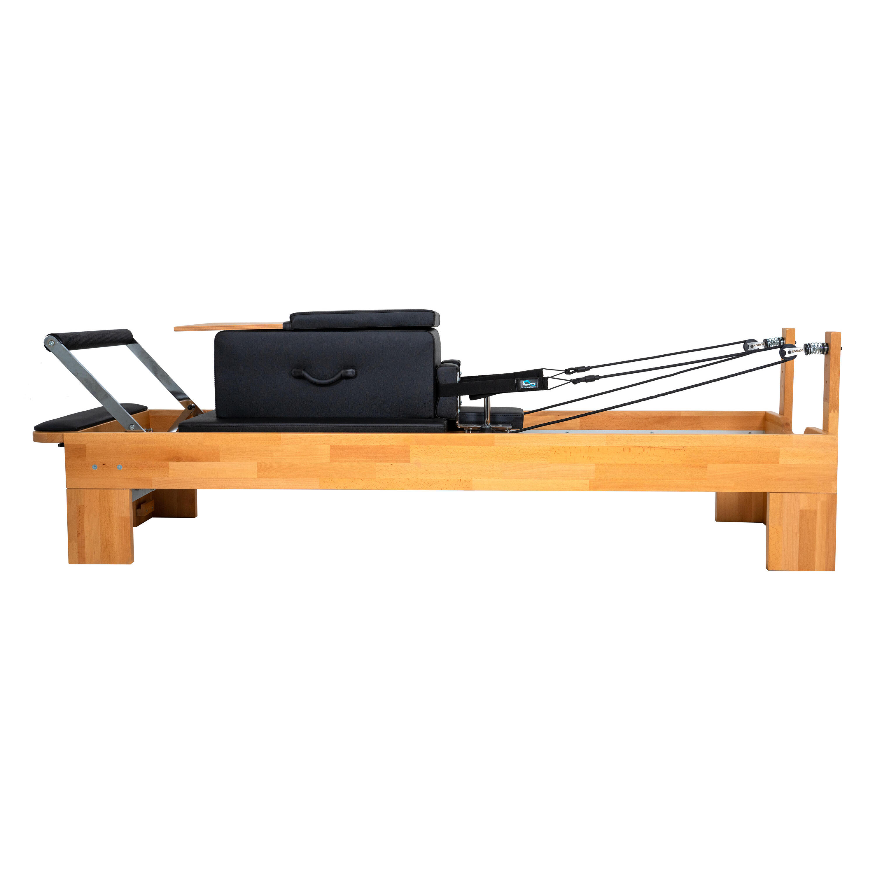 COSMOS Pilates Reformer Basic Naturel 239x70x38 cm 2/3