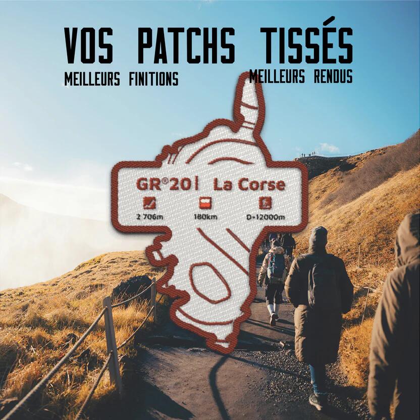 Ecusson GR®20 - Traversée de la Corse 2/5
