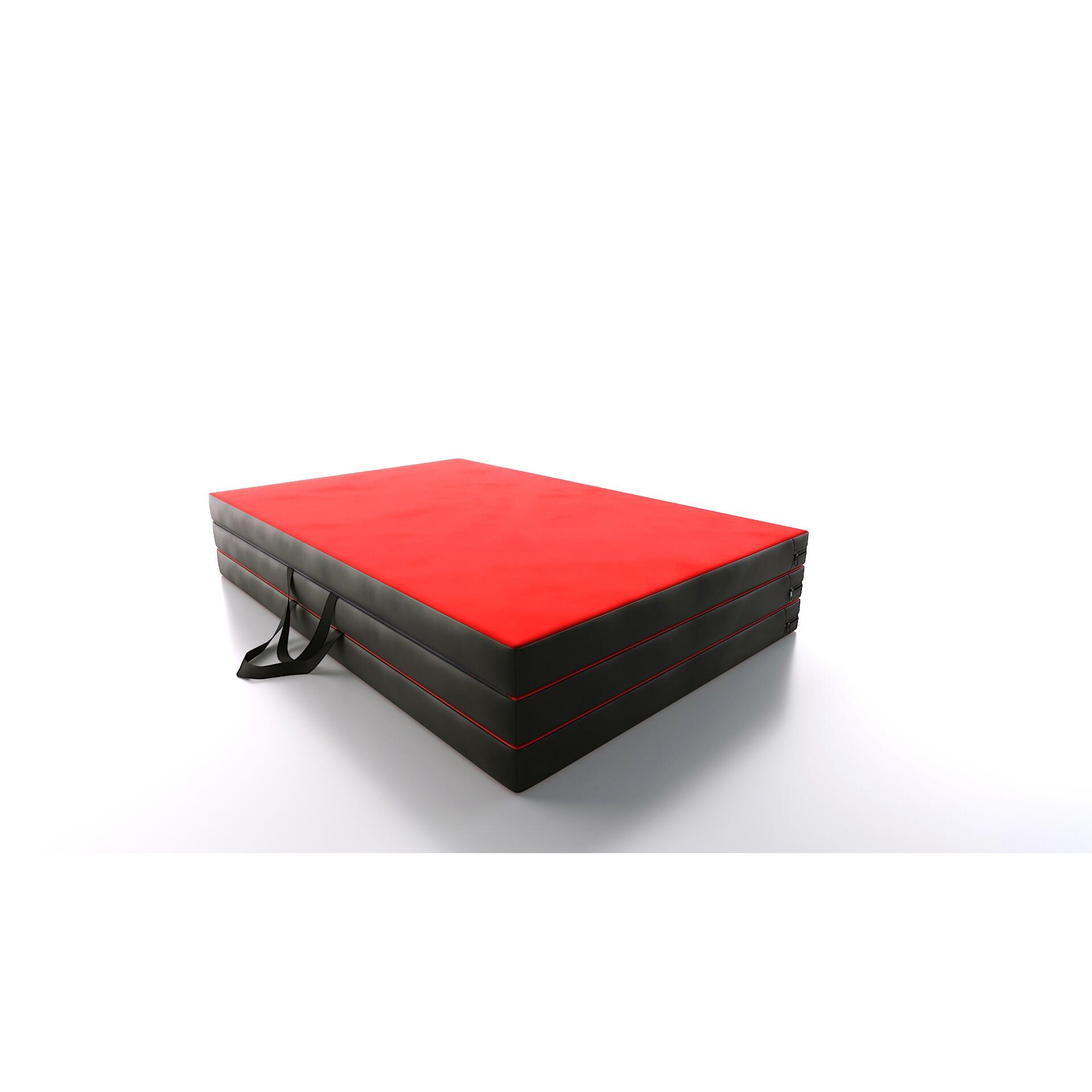 DRUNA Opvouwbare Gymmat 195x100x5 cm met Handgrepen 3/6