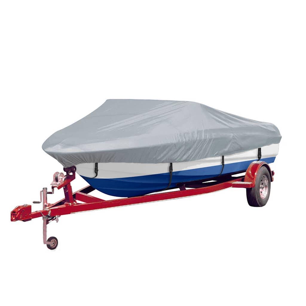 Housse pour bateau VidaXL 2 pcs 610-671 x 254 cm gris 2/3