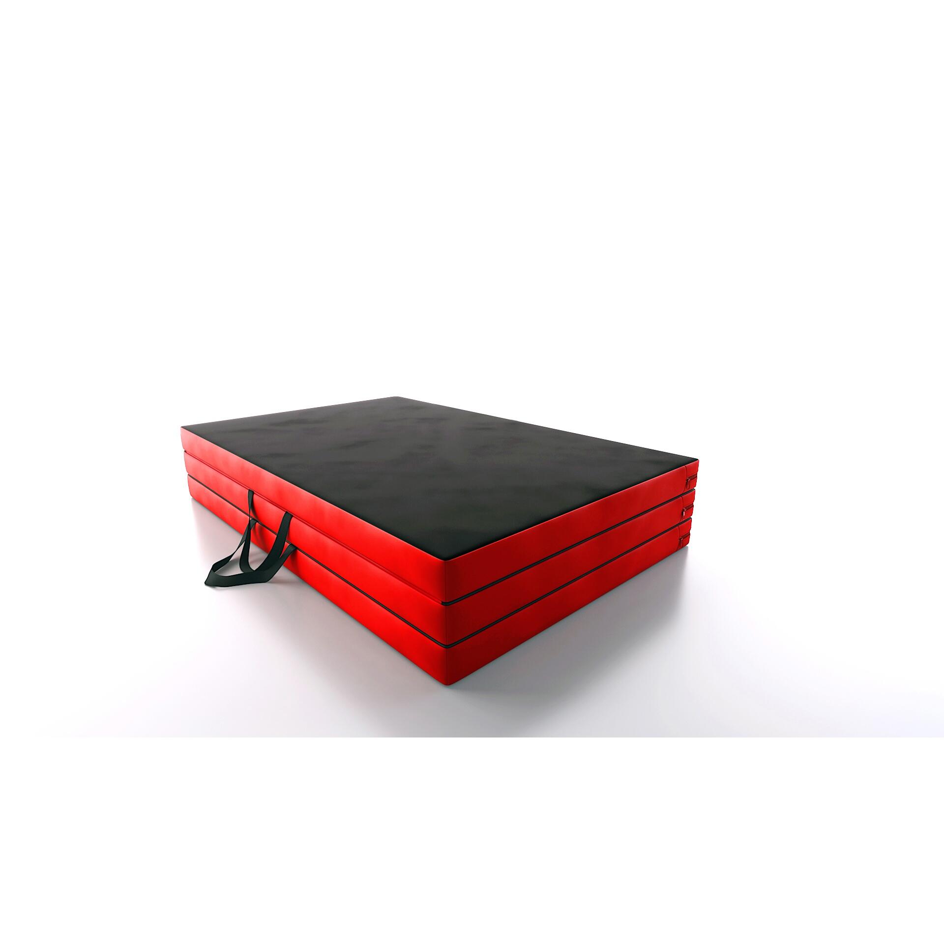 DRUNA Colchoneta Gimnasia Plegable 195x100x5 cm con Asas 3/6