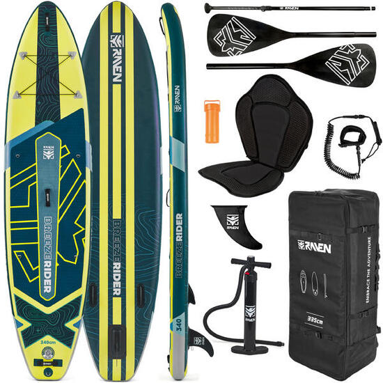 SUP-Brett BreezeRider mit GoPro-Halterung