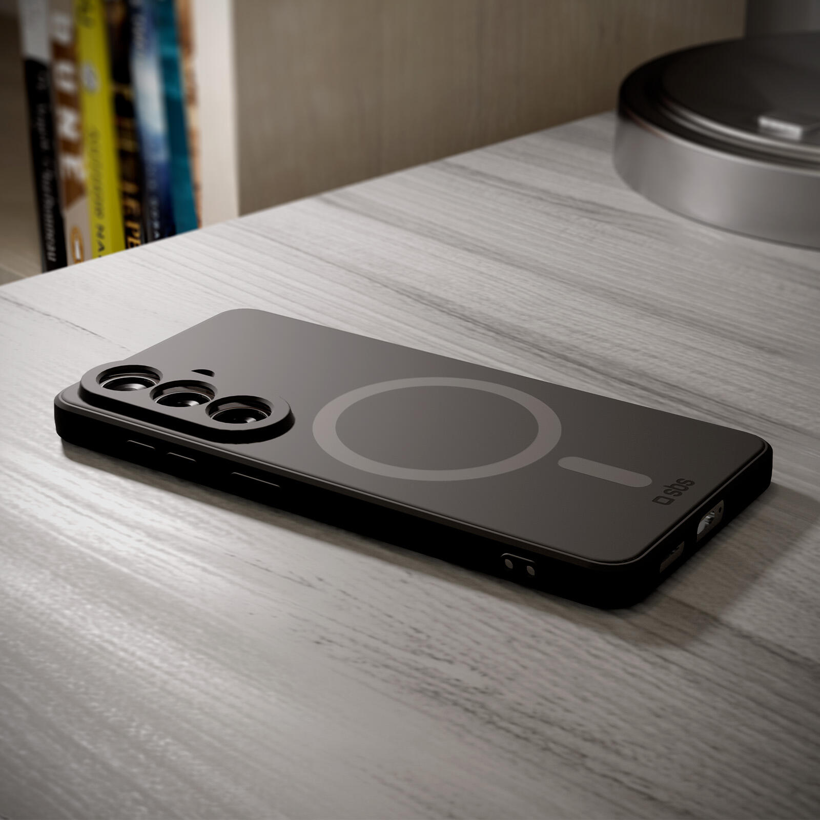 Instinct Mag - Coque compatible avec chargeur mag wireless pour Samsung S26 7/7