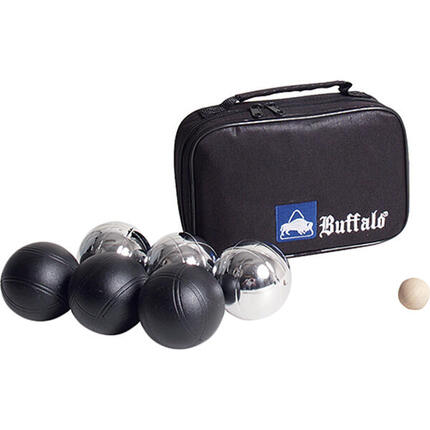 Buffalo Jeu de boules en métal peint par poudrage (6 pièces)