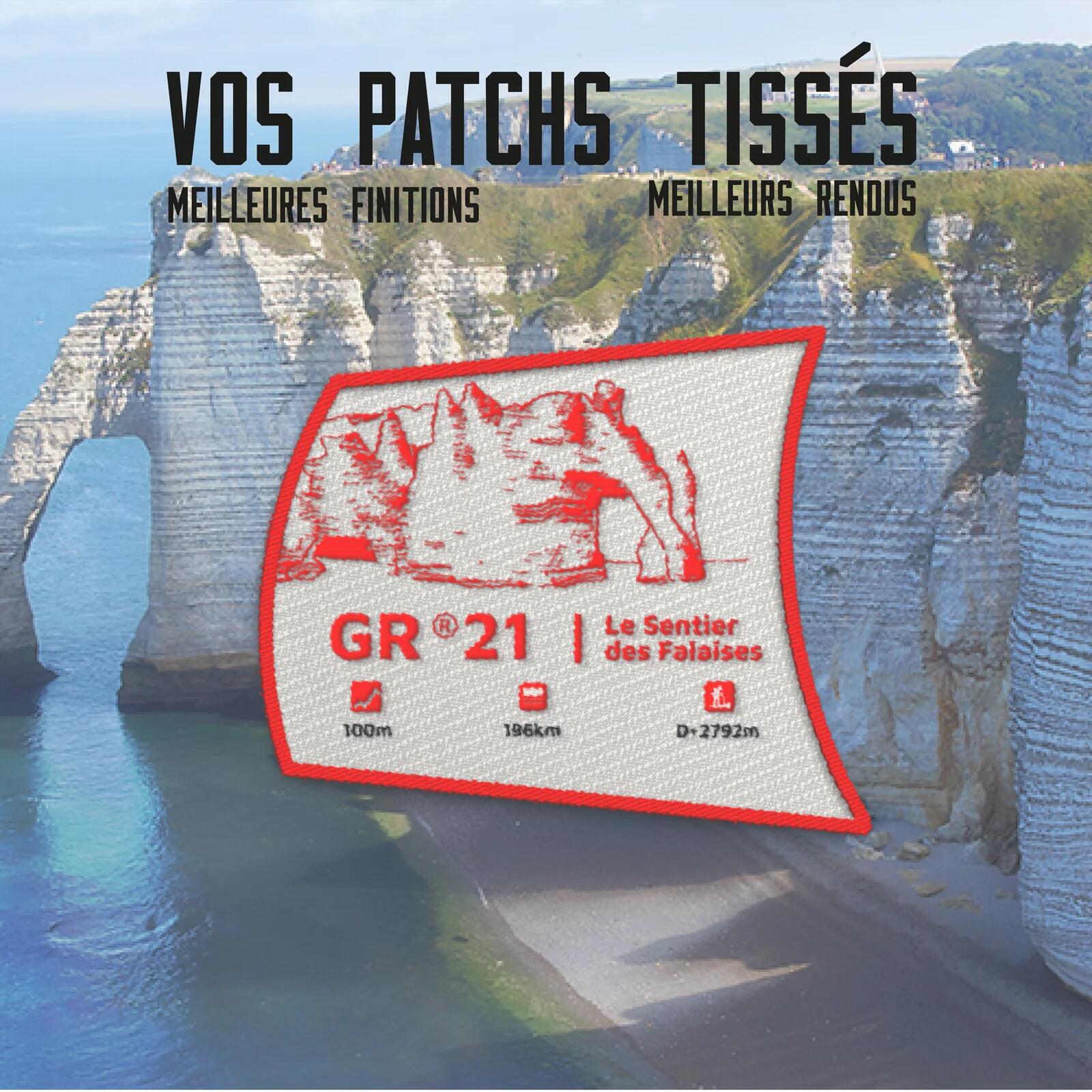 Ecusson GR®21 - Sentier des Falaises 2/5