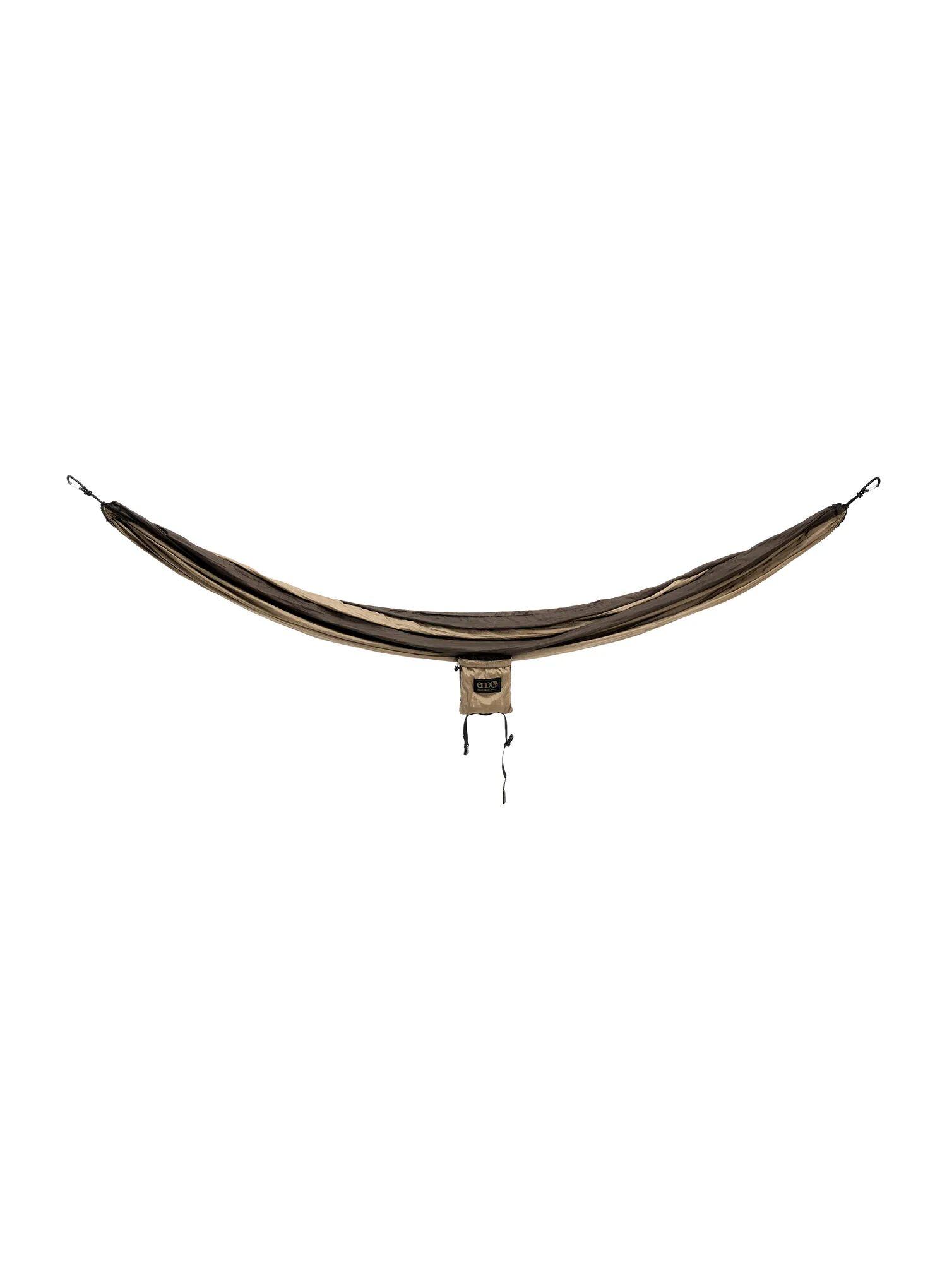 Hamak turystyczny ENO DoubleNest Hammock - chocolate/latte 3/7
