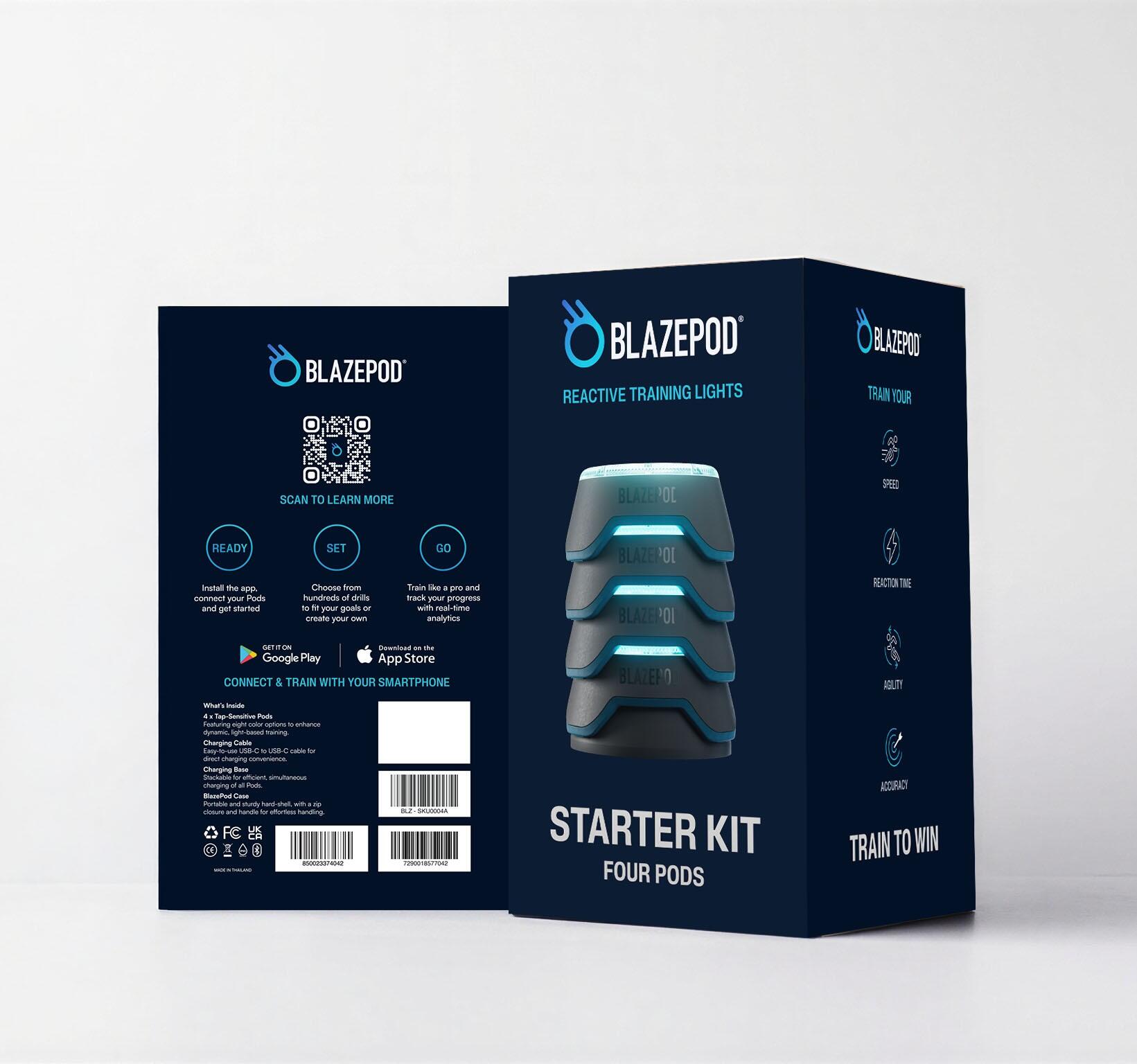 Kit d'entraînement lumineux connecté multisport adulte Basic Bundle x 4 4/7