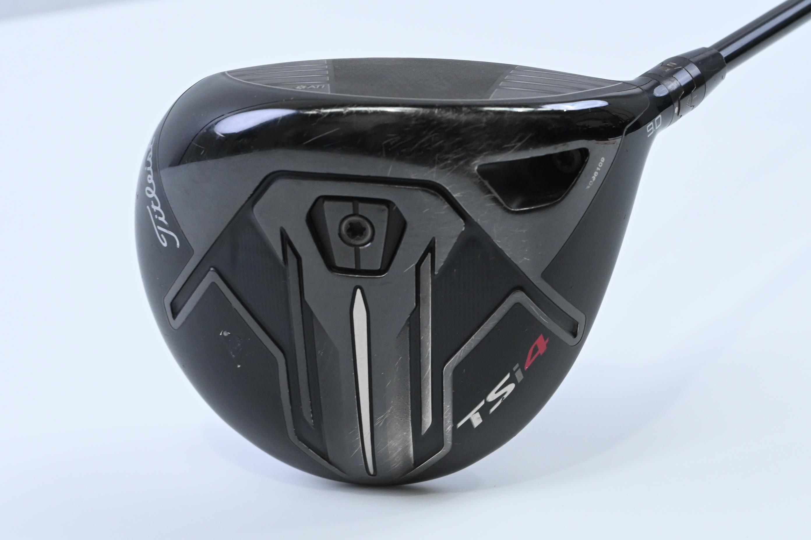 Titleist TSi4 Driver / 9 Degree / Stiff Flex HZRDUS Smoke Black