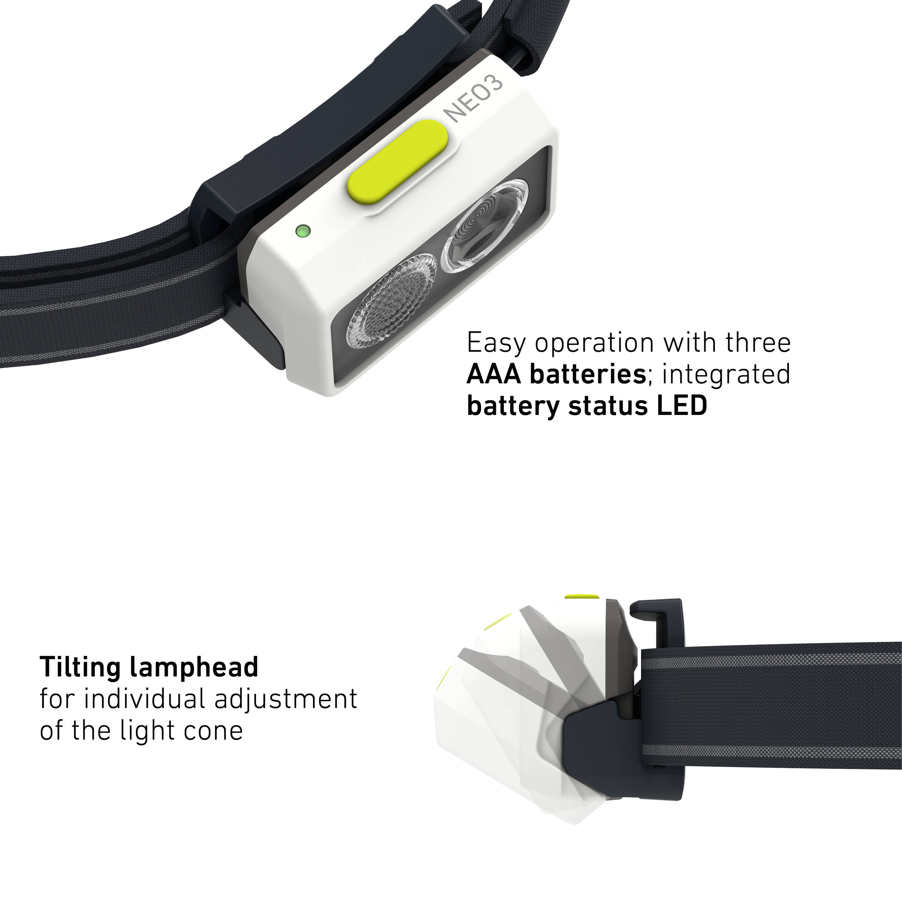 Ledlenser NEO 3 Portable Lamp - Black -  3