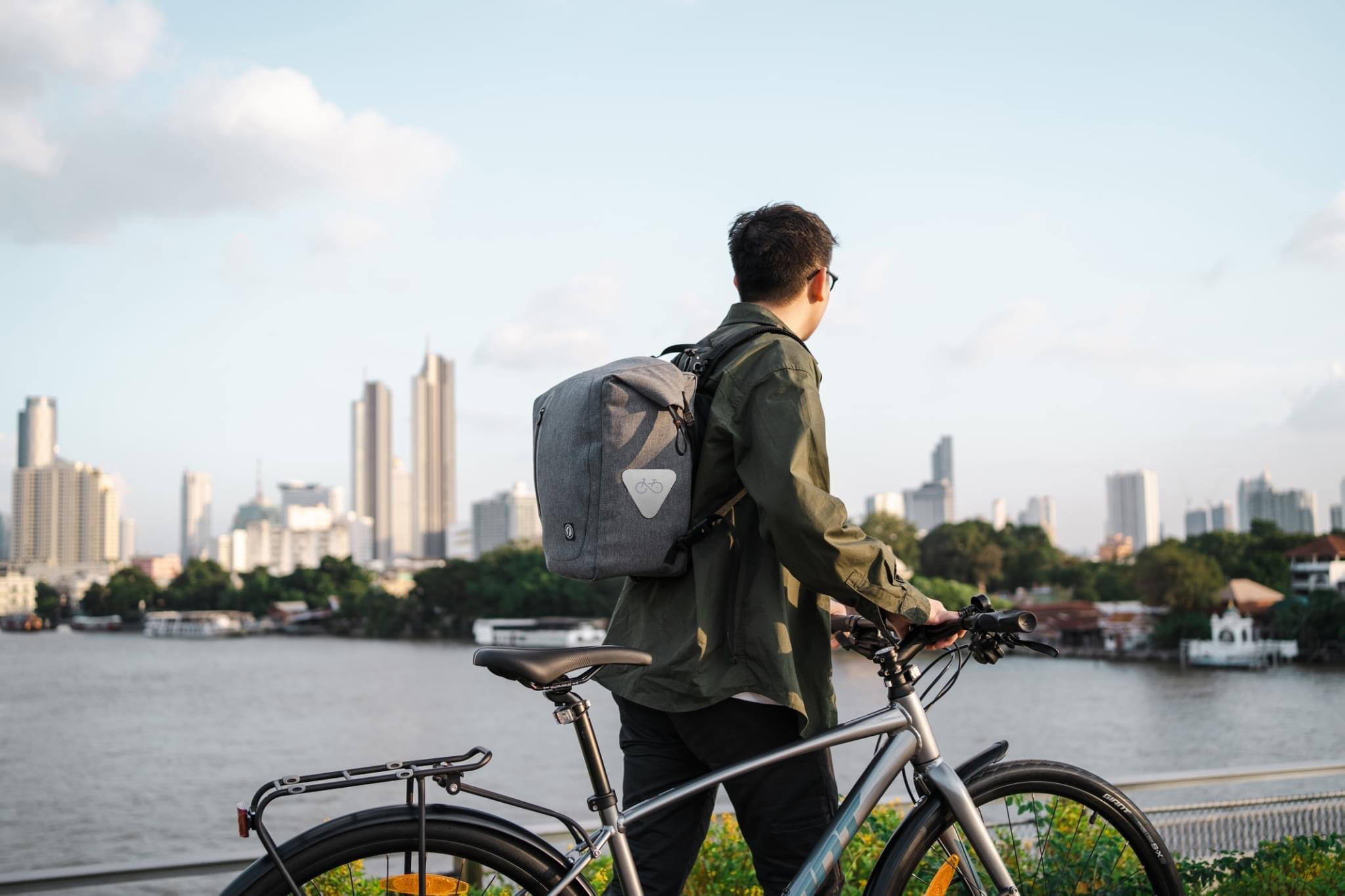 Alforja impermeable convertible Urbanion Bikepack 6/7