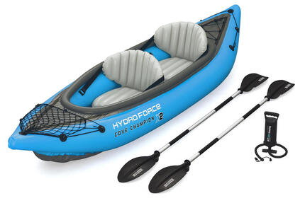Bestway Kayak gonflable Cove Champion X2 Hydro-Force 331 x 88cm 2 places
