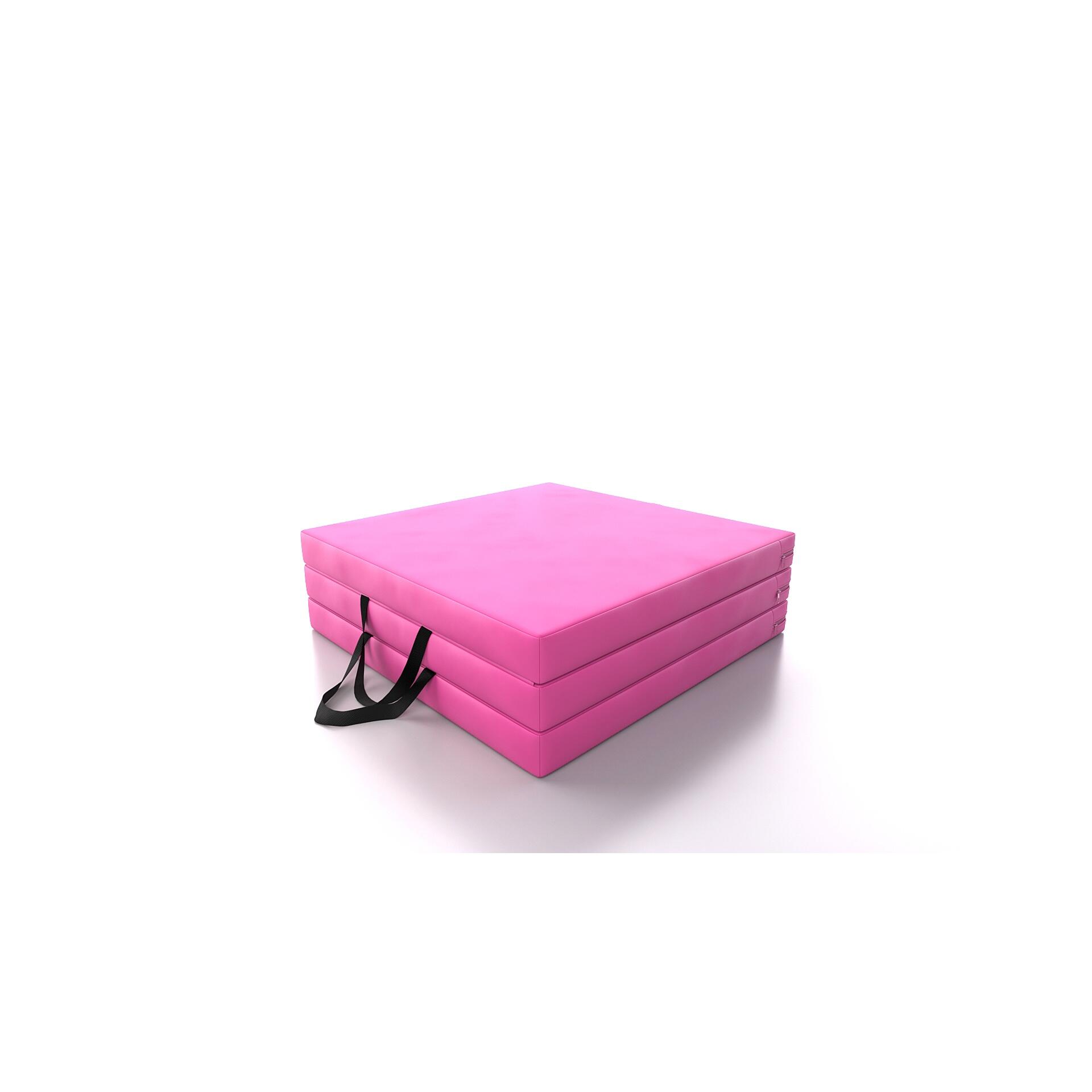 DRUNA Opvouwbare Gymmat 180x60x6 cm met Handgrepen 3/6