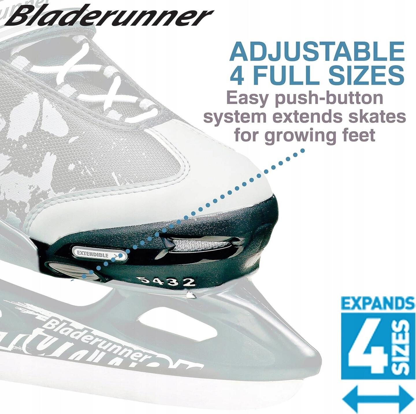 Dziecięce łyżwy z regulacją rozmiaru Bladerunner by Rollerblade Micro XT G 2/3