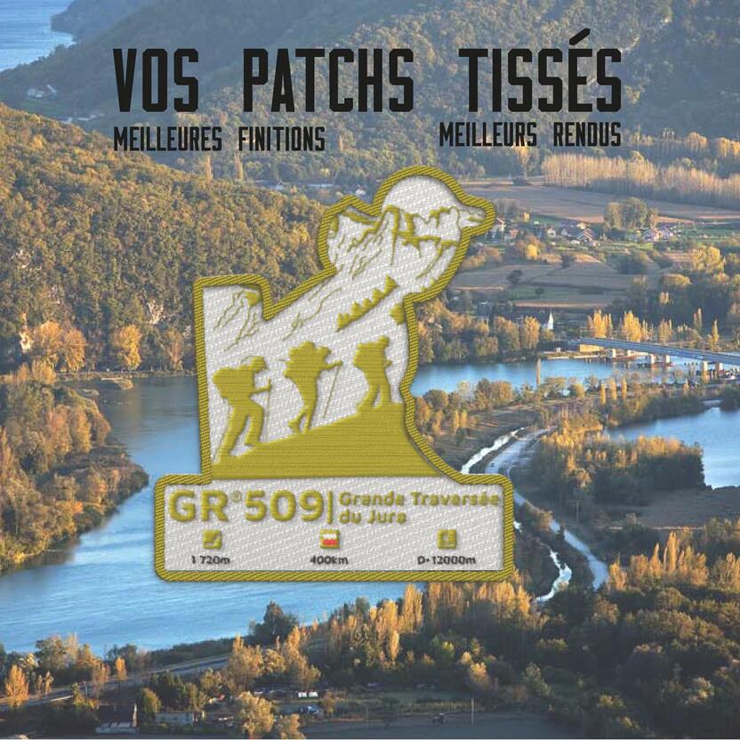Ecusson GR®509 - Grande Traversée du Jura 2/5