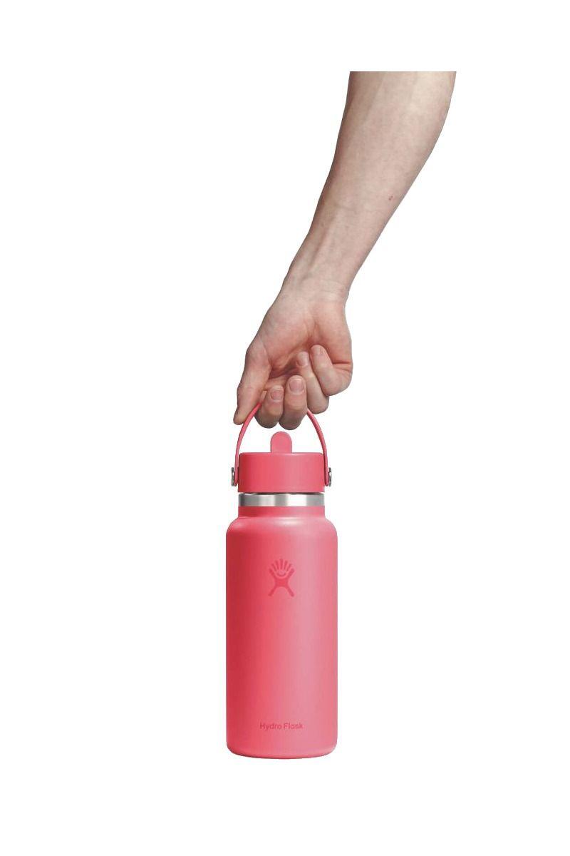 Outdoor-Trinkflasche Wide Mouth Flex Straw Cap 32 Oz / 946 ML 3/3