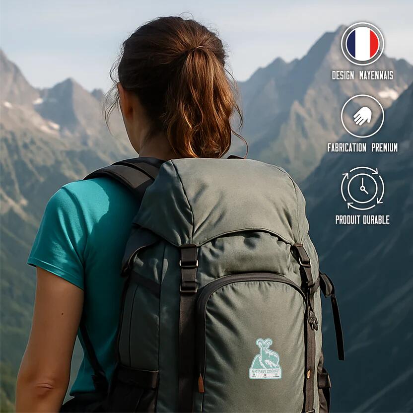 Écusson GR®738 Haute traversée de Belledonne 3/5