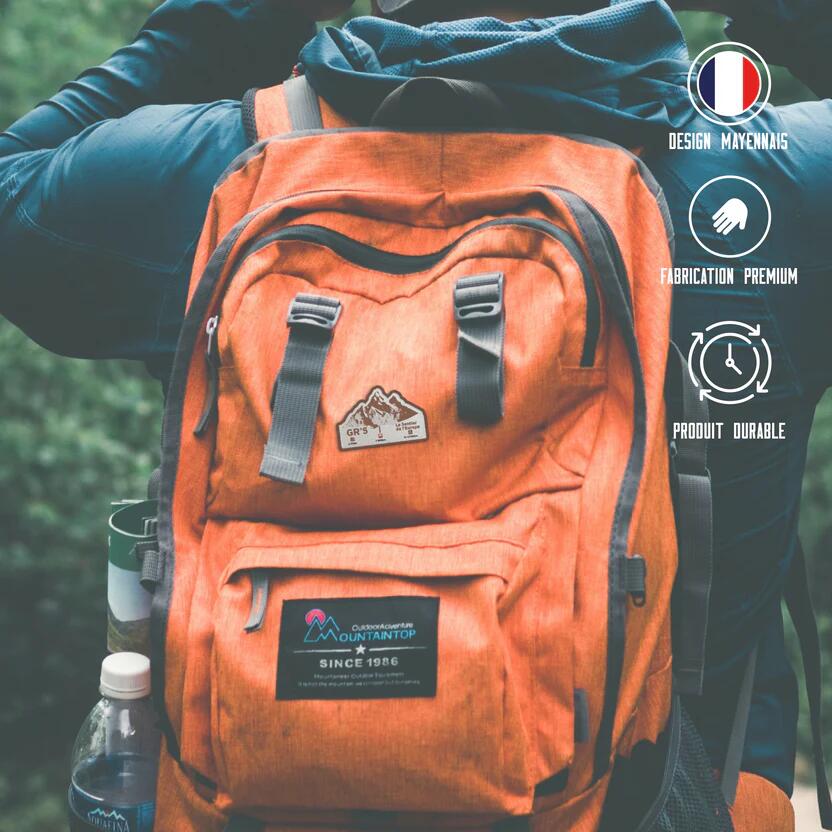 Écusson GR®5 Le Sentier de l'Europe 3/5