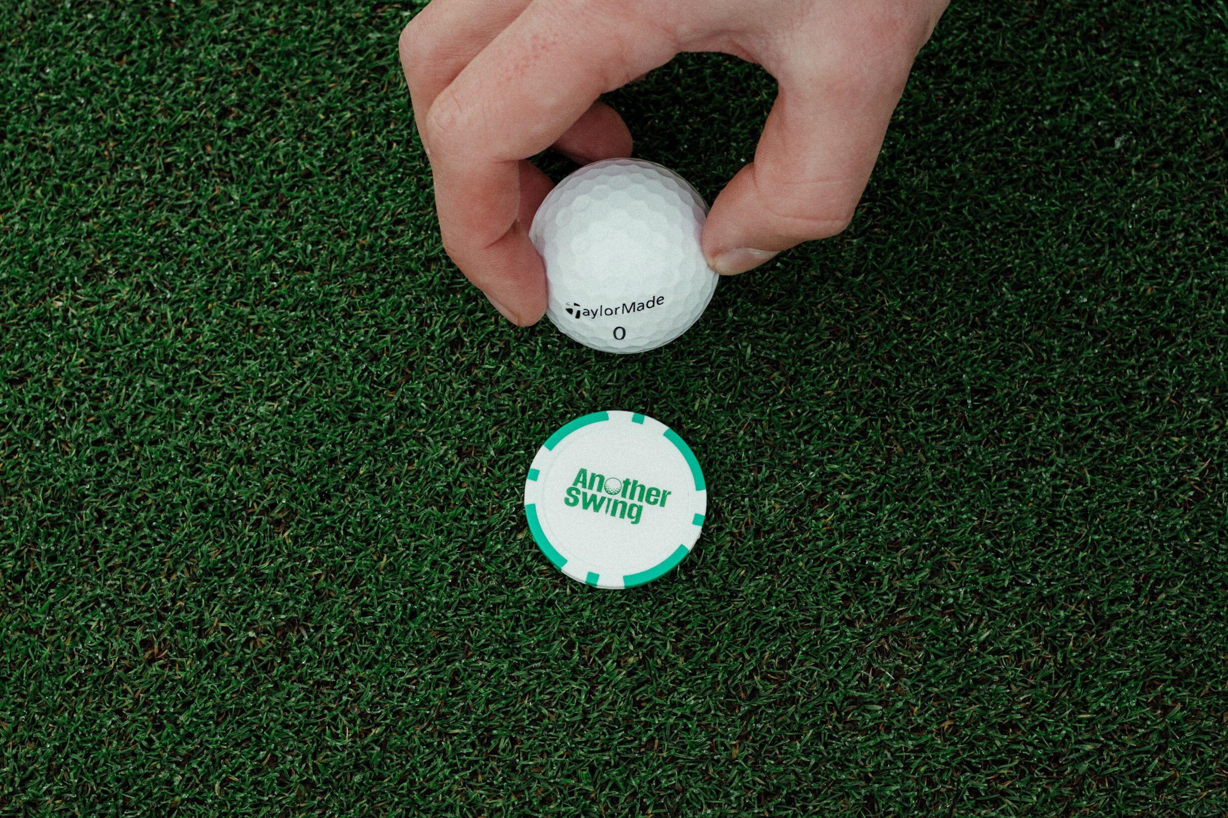 Another Swing Balmarker Pokerchip Golf - Green & Putting - Frans Merk 5/6