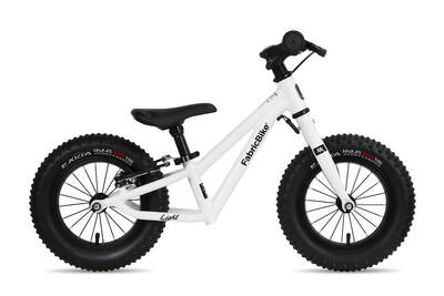 Bicicletta senza pedali per bambini 12" MINI LIGHT in alluminio. White Cross