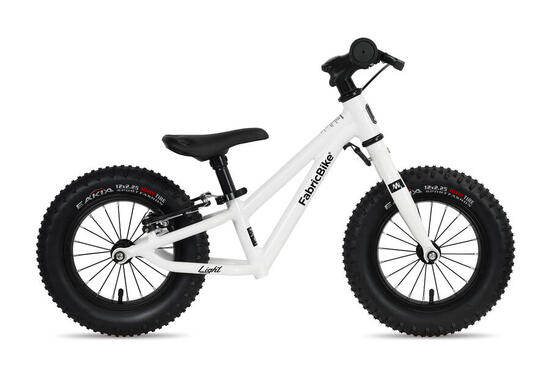Bicicletta senza pedali per bambini 12" MINI LIGHT in alluminio. White Cross