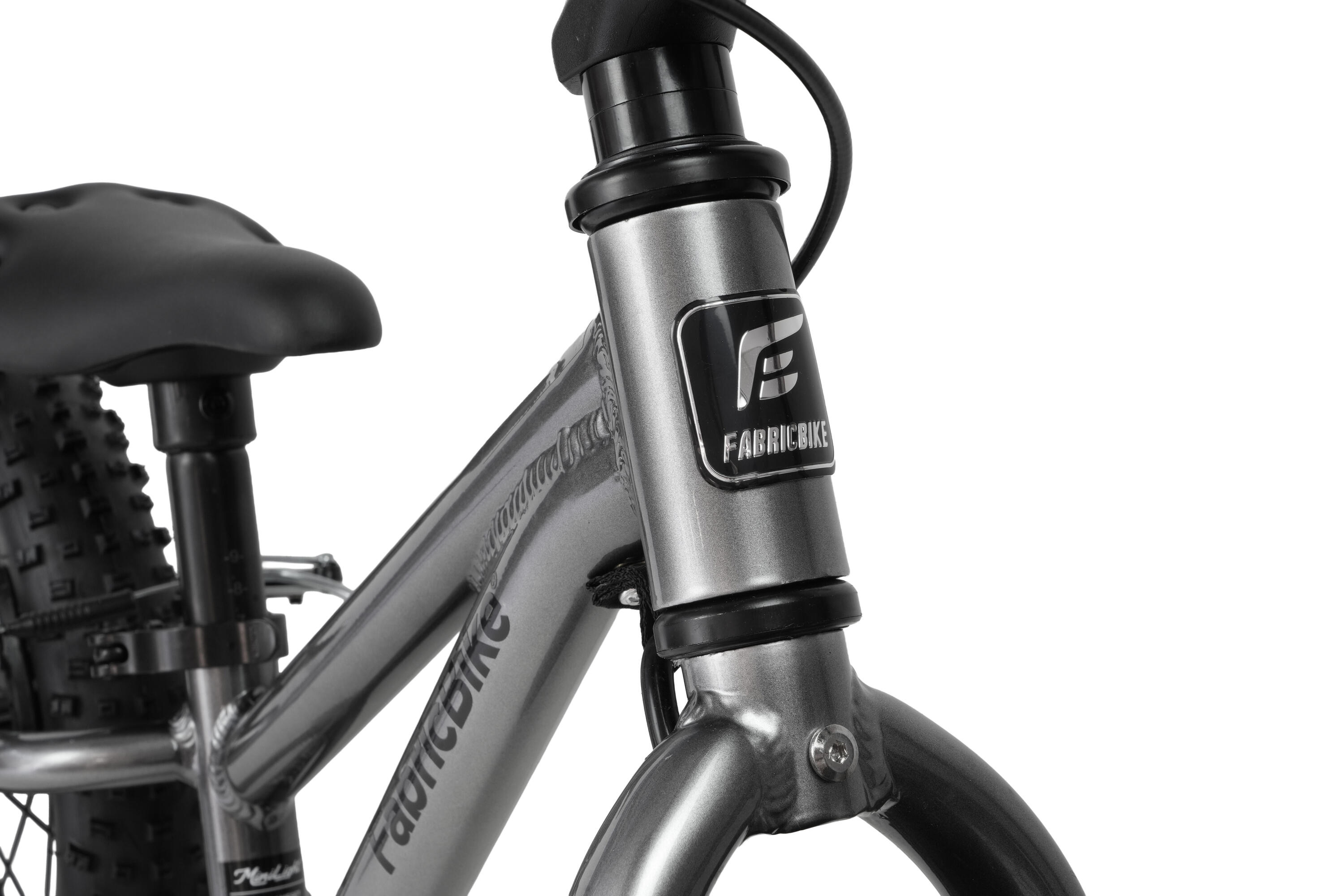 Bicicleta de equilíbrio para crianças 12" MINI LIGHT alumínio. Space Grey  Cross 3/7