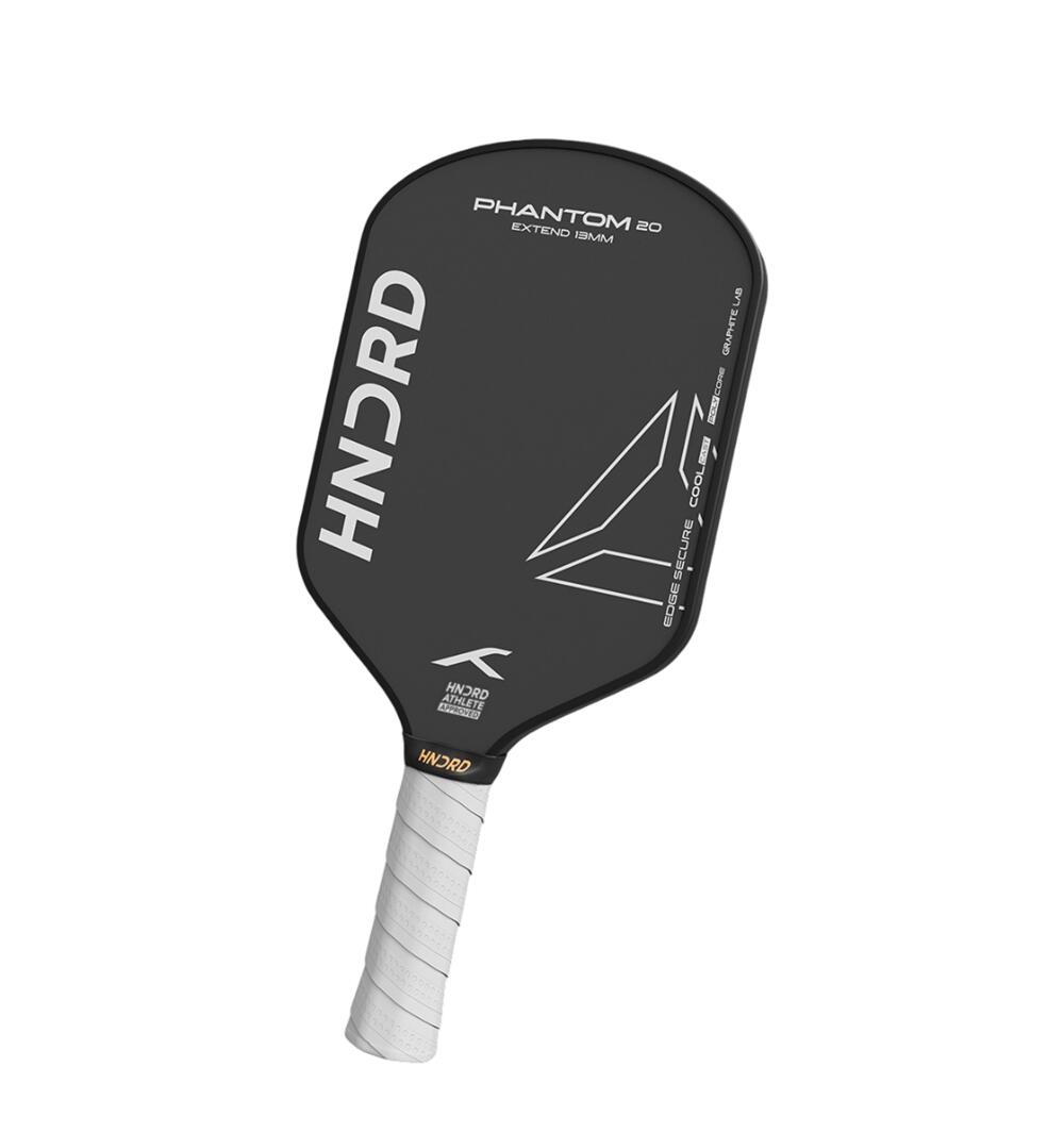 Pickleballschläger -Phantom 20 Extend  13mm Power Schwarz/Weiß 2/8